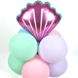 Pembe  Midye Kabuğu Balon Set