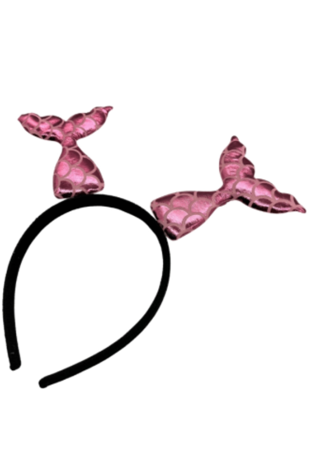 Pembe 2'li Deniz Kızı Kuyruğu Kız Çocuk Taç