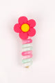 Multicolor Flower Figured Girl's Pasta Hairclip