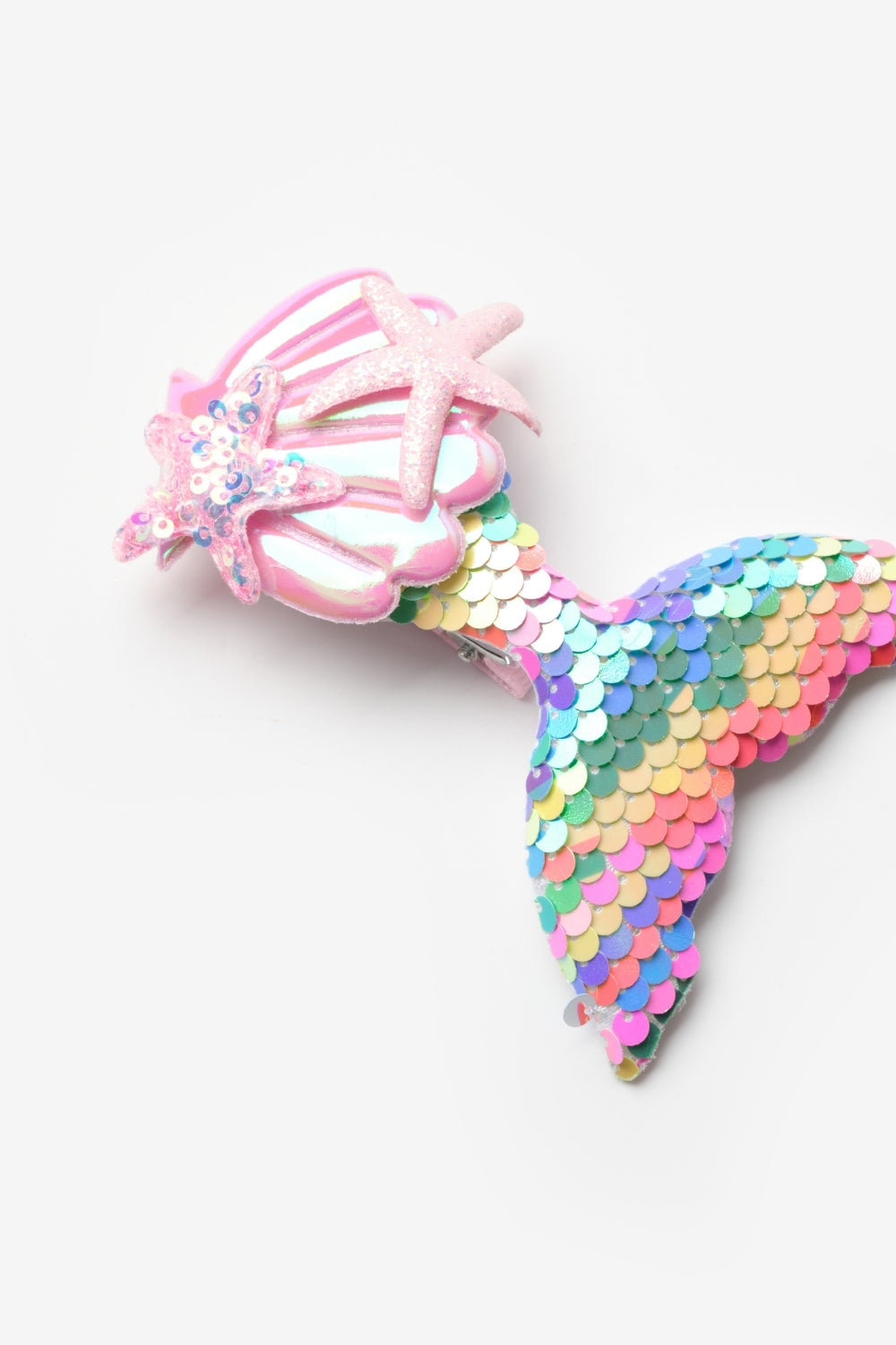 Çok Renkli  Pullu Deniz Kızı Kız Çocuk Klips Toka