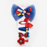 Mavi  5'li Prenses Toka Set