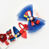 Mavi  5'li Prenses Toka Set