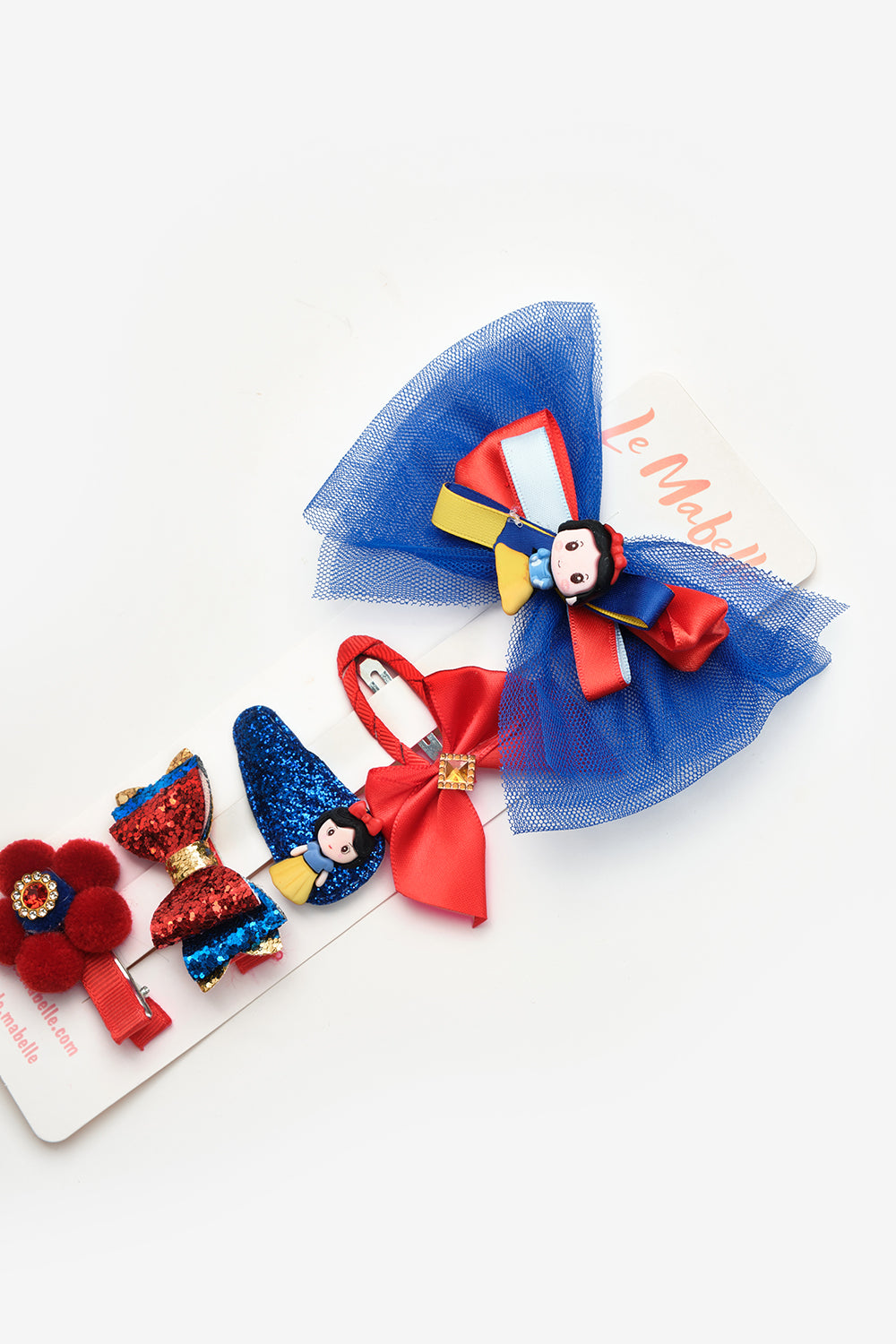 Mavi  5'li Prenses Toka Set