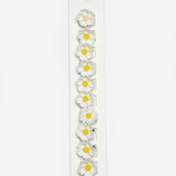 Beyaz  Papatya Figürlü 10'lu Kız Çocuk Saç Küpesi