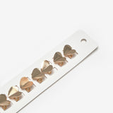 Rose  Kalp Figürlü 10'lu Kız Çocuk Saç Küpesi