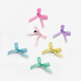 Çok Renkli  6'lı Mini Fiyonk Kız Çocuk Klips Toka
