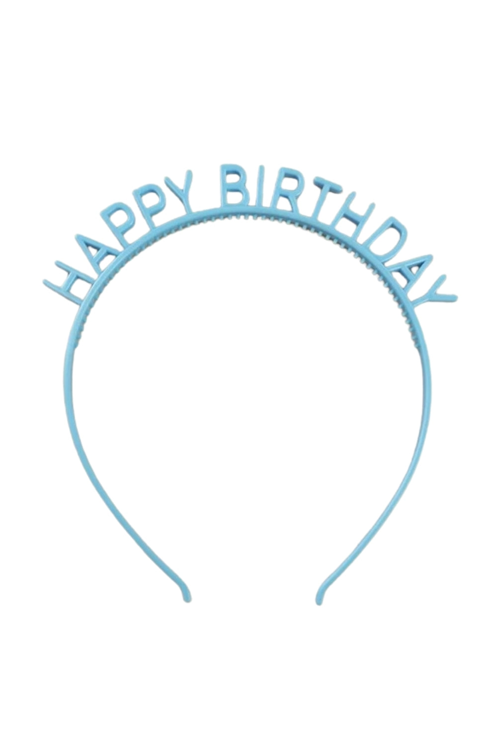 Mavi  Happy Birthday Yazılı Kız Çocuk Taç