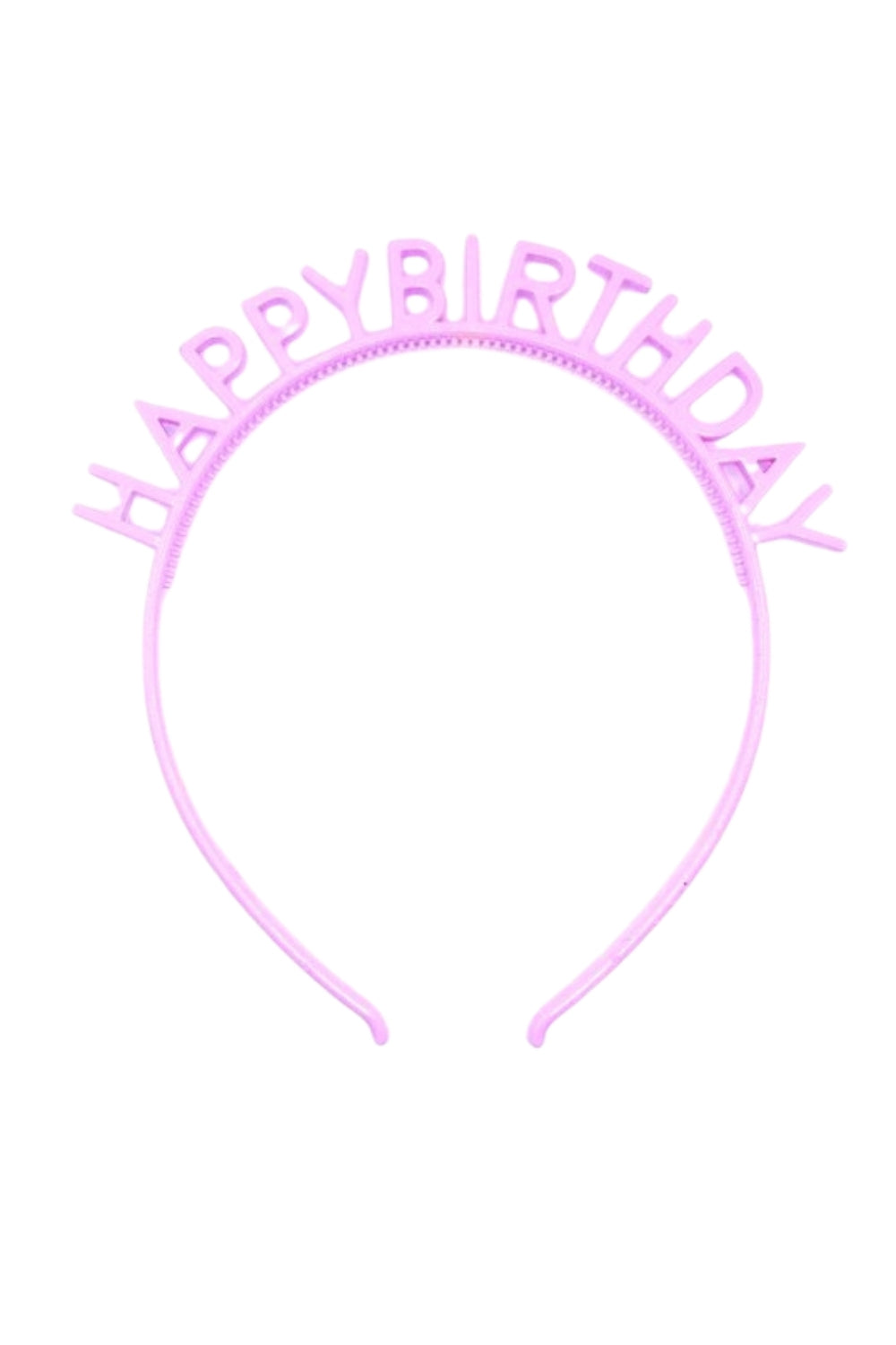 Pembe  Happy Birthday Yazılı Kız Çocuk Taç