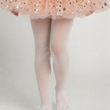 Beyaz Kız Çocuk Muz Külotlu Çorap