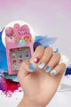 Multicolor Unicorn Patterned Girls' False Nails 