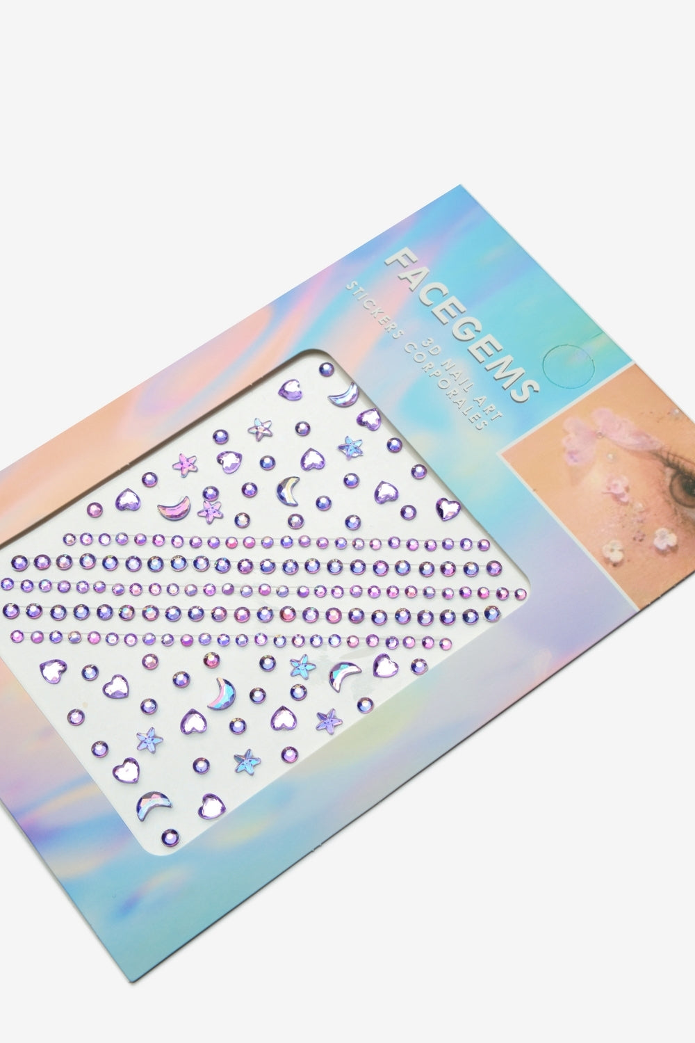 Pembe  Kalp Temalı Kız Çocuk Yüz ve Tırnak Sticker