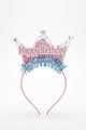 Multicolor Sequin Happy Birthday Girls' Party Headband