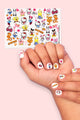 Çok Renkli  Hello Kity Kız Çocuk Tırnak Sticker