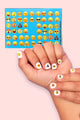 Multicolor Emoji Girls' Nail Sticker