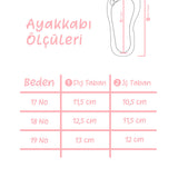 Bordo  Tabanı Kalp Basklı Bebek Ev Botu