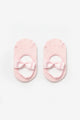 Pink Bow Girl Ballerina Socks