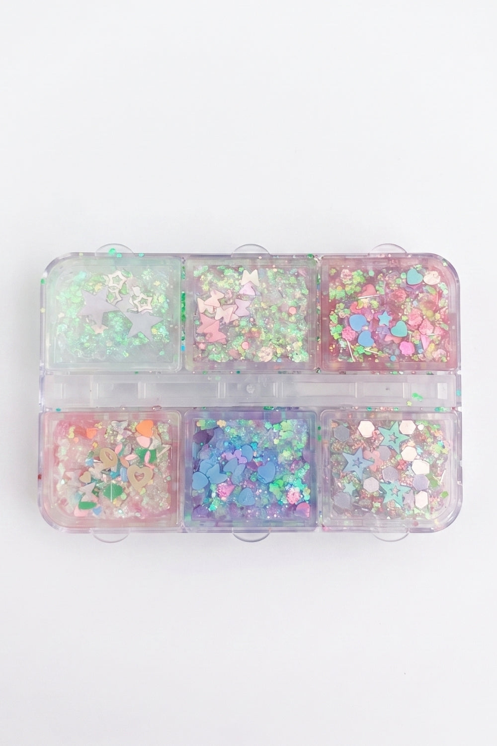 Pembe Simli Kız Çocuk Jel Far Paleti