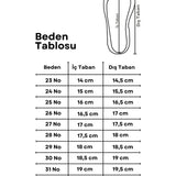 Gümüş  Fiyonklu Şeffaf Kız Çocuk Ayakkabı