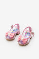 Pembe  Fiyonklu Şeffaf Kız Çocuk Ayakkabı