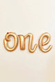 Gold Foil One Balloon