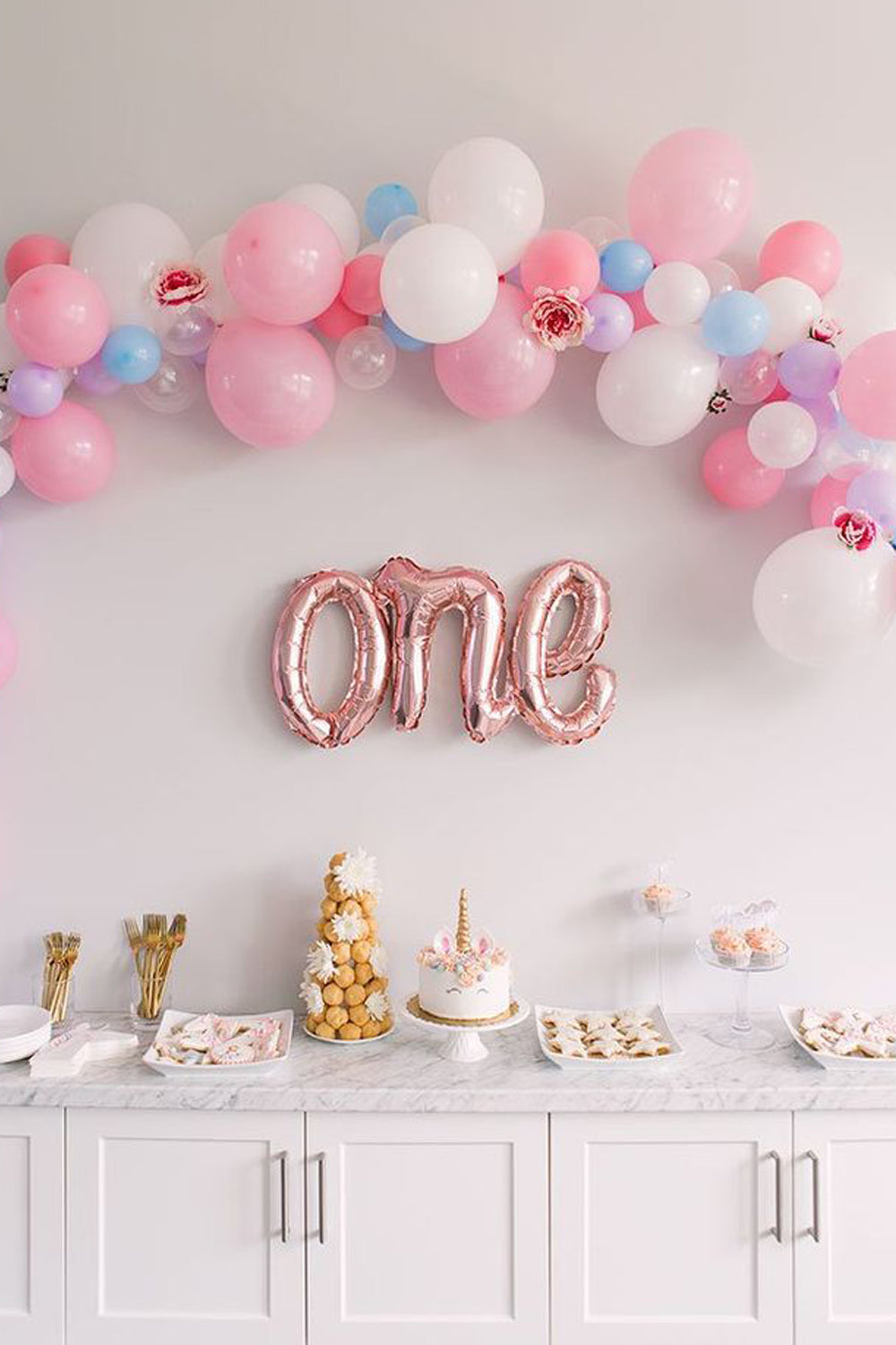 Rose  Folyo One Balon