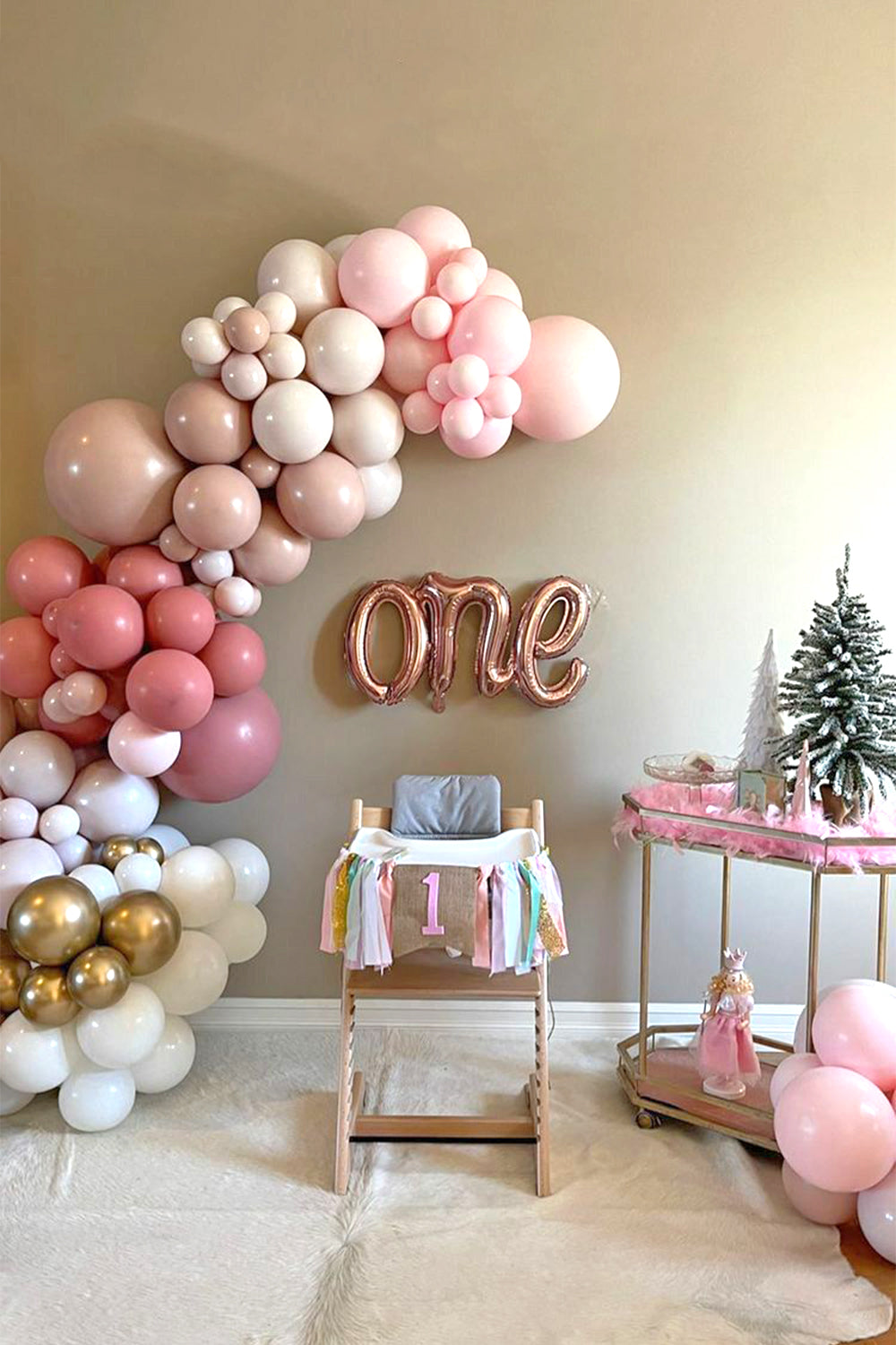 Rose  Folyo One Balon