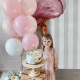 Pembe  Flamingo Balon Set