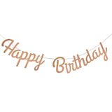 Rose  Happy Birthday Banner