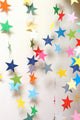 Multicolor Star Chain Party Decoration