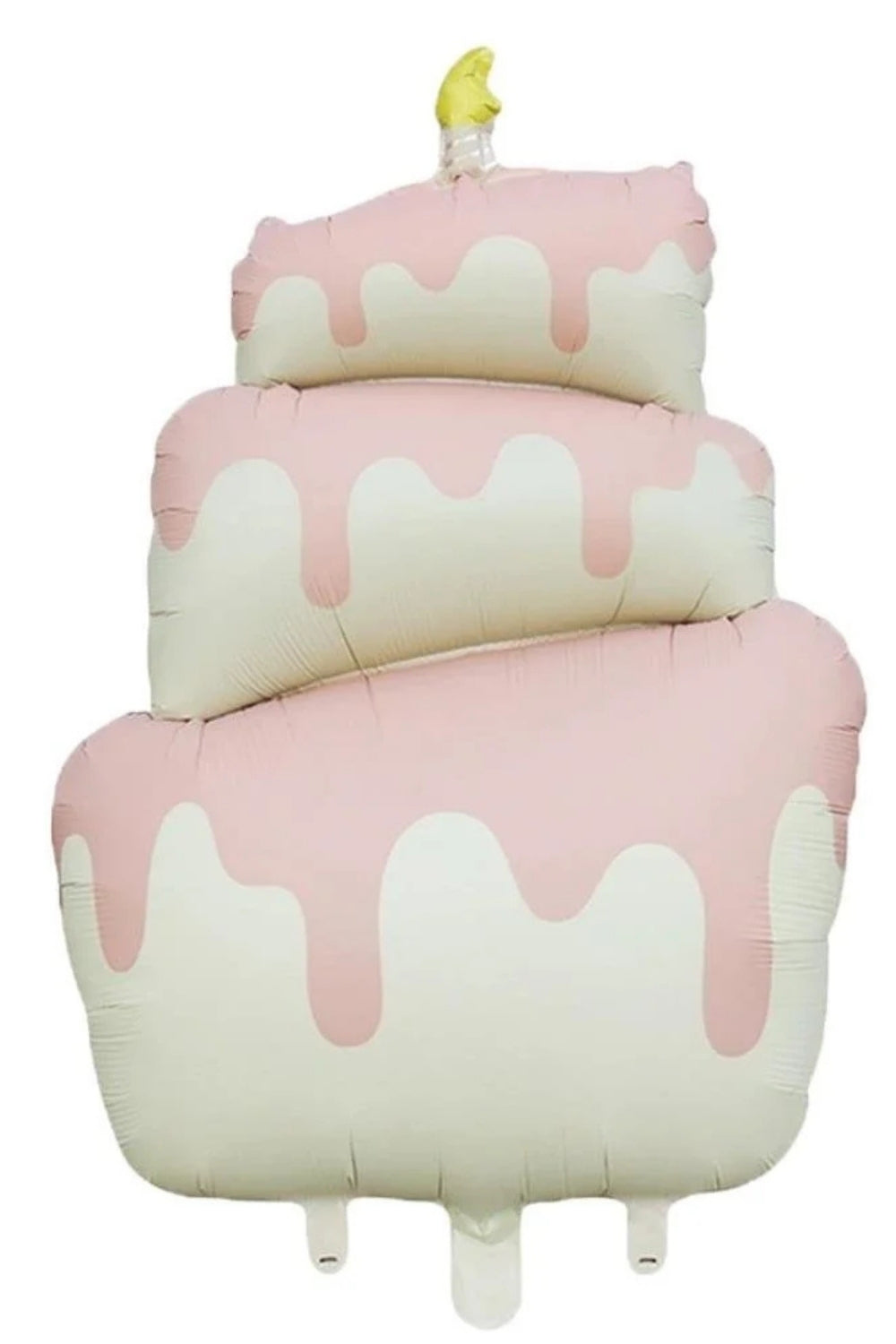 Beyaz  Pasta Model Folyo Parti Balonu