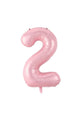 Pembe 2 Rakamı Parti Balonu