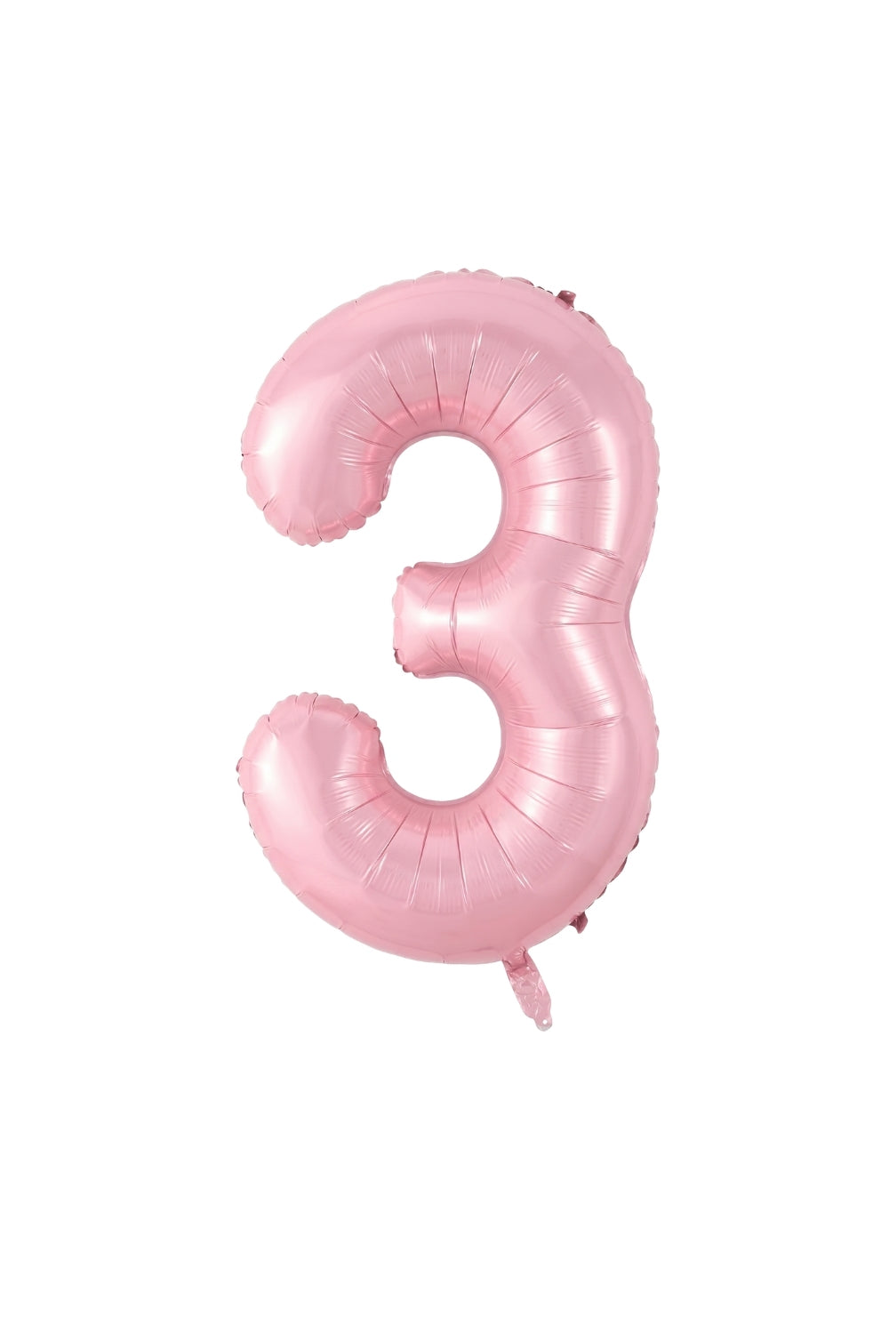 Pembe 3 Rakamı Parti Balonu