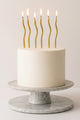 Gold 6-Pack Spiral Party Candles