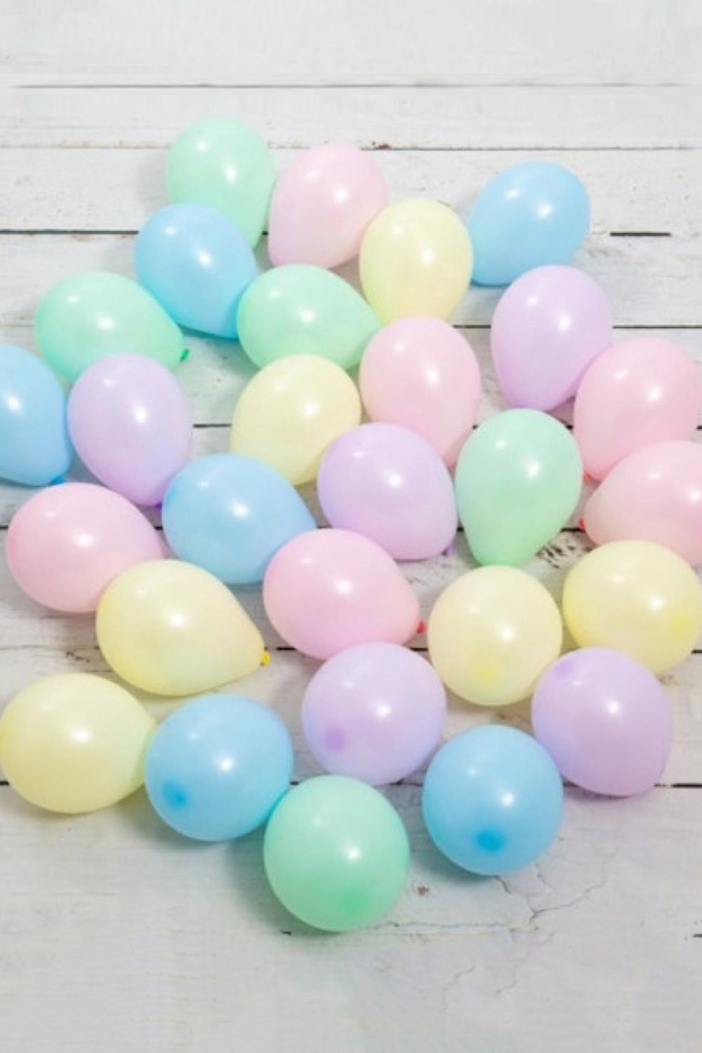Çok Renkli  Makaron 100'lü Minik Balon Set