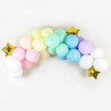 Çok Renkli  Makaron Balon Zincir Set