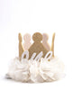 White 1 Year Old Queen Birthday Crown