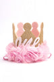 Pink 1 Year Old Queen Birthday Crown 