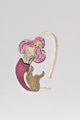 Gold Glitter Mermaid Figured Girls' Crown