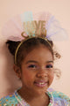 Gold Glitter Tulle Detail Have Fun Girls' Crown 