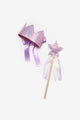Lilac Sequined Girl's Hairband Wand Set