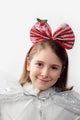 Red Silver Striped Girl's New Year's Crown