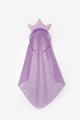 Lilac Tulle Detailed Queen Figured Girl's Crown