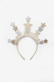 Gold Star Happy Birthday Girls' Crown