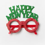 Yeşil  Happy New Year Çocuk Yılbaşı Parti Gözlüğü