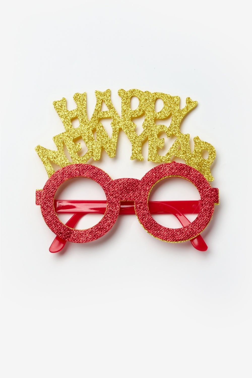 Sarı  Happy New Year Çocuk Yılbaşı Parti Gözlüğü