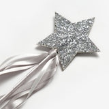 Gümüş  Yıldız Figürlü Püsküllü Parti Asası