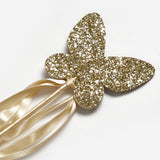 Altın  Kelebek Figürlü Püsküllü Parti Asası