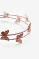 Rose Little Butterfly Girl's Crown
