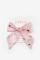 Powder Butterfly Printed Girls' Tulle Hairclip