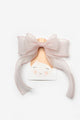 Powder Tailored Bow Girl's Automatic Hair Clip